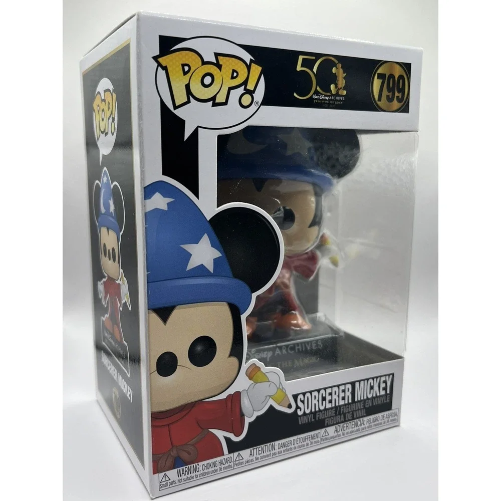 Sorcerer Mickey Mouse Disney 50th Anniversary Funko Pop #799 Preserving Magic